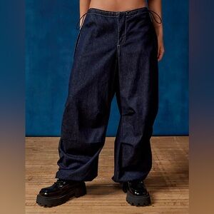 BDG Urban Outfitters Baggy Low Rise Skater Streetwear Denim Tech Jeans Size XS